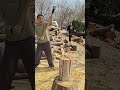 How to Chop Wood Like a Pro | Axe Technique Explained