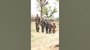 Indian Army 🇮🇳 Family life देश भक्ति #shorts #army #shortvideo #viral #papa