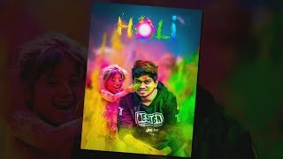 Happy Holi Photo Editing In Photoshop screenshot 5