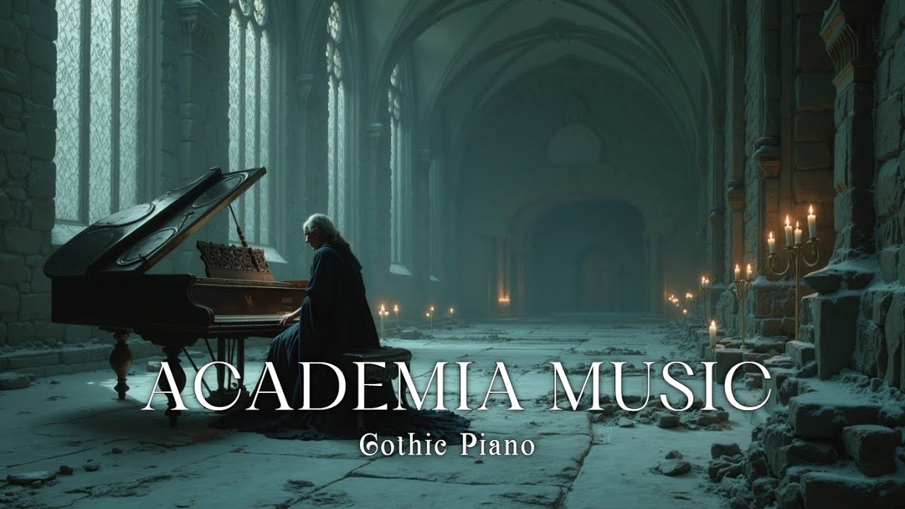 Gothic Winter Piano | Музыка темной академической атмосферы