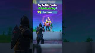 The Most Pay2Win Emotes 😭💀 #fortnite #fortniteclips