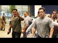 Salman khan heads to bangkok for race 3 spotted at airport