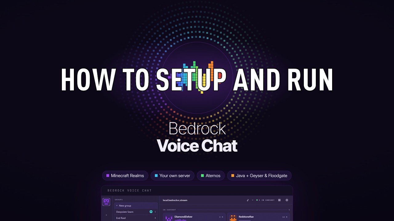 How to Install Bedrock Voice Chat (NEW! UPDATED SEPTEMBER 2026)