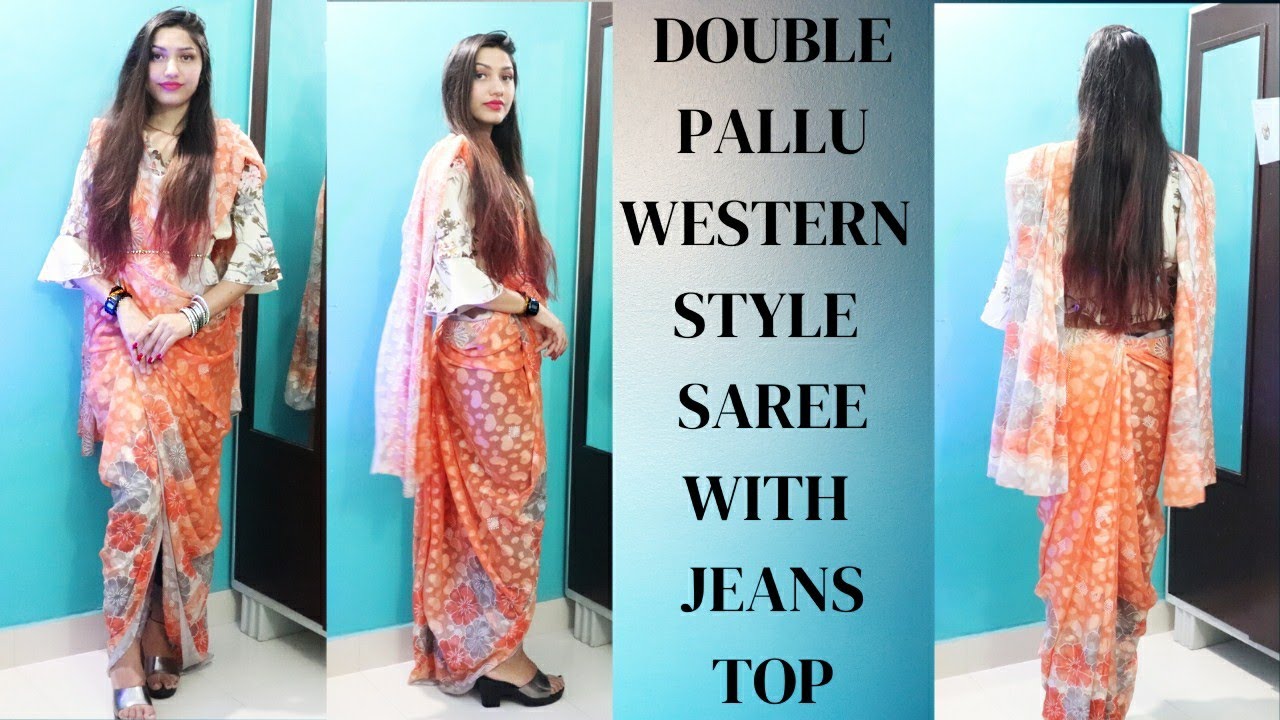 How To Wear Saree Pants / Pant Style Sarees / Sarees With Pants