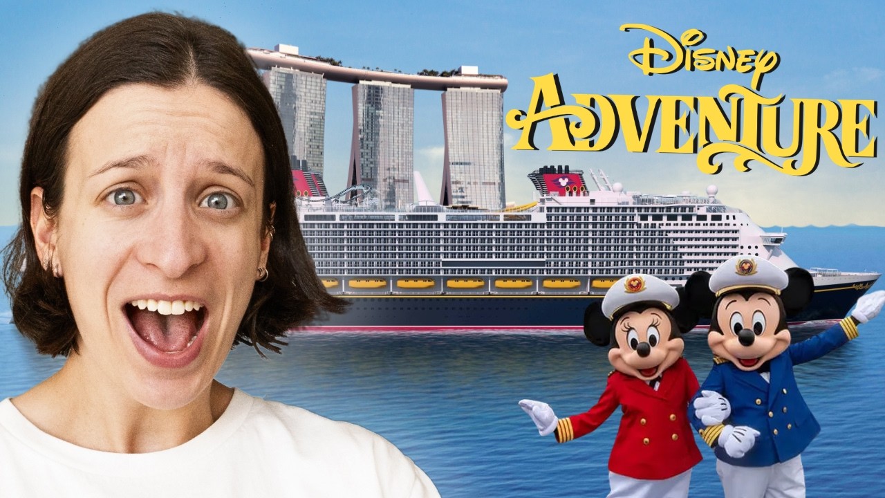 Our First 24 hours on Disney's NEWEST Ship! (Disney Adventure)