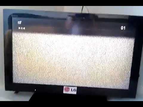 Sony TV static