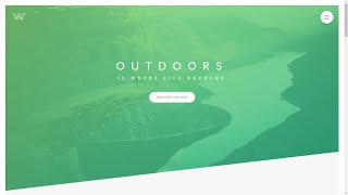 NATOURS - landing page for a fictional tours and travel website