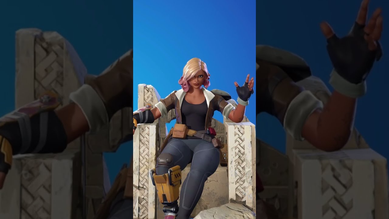 KNEEL BEFORE PENNY!!! 😀😂👌 ️😍 *new Fortnite TETH'S THRONE emote* YouTube