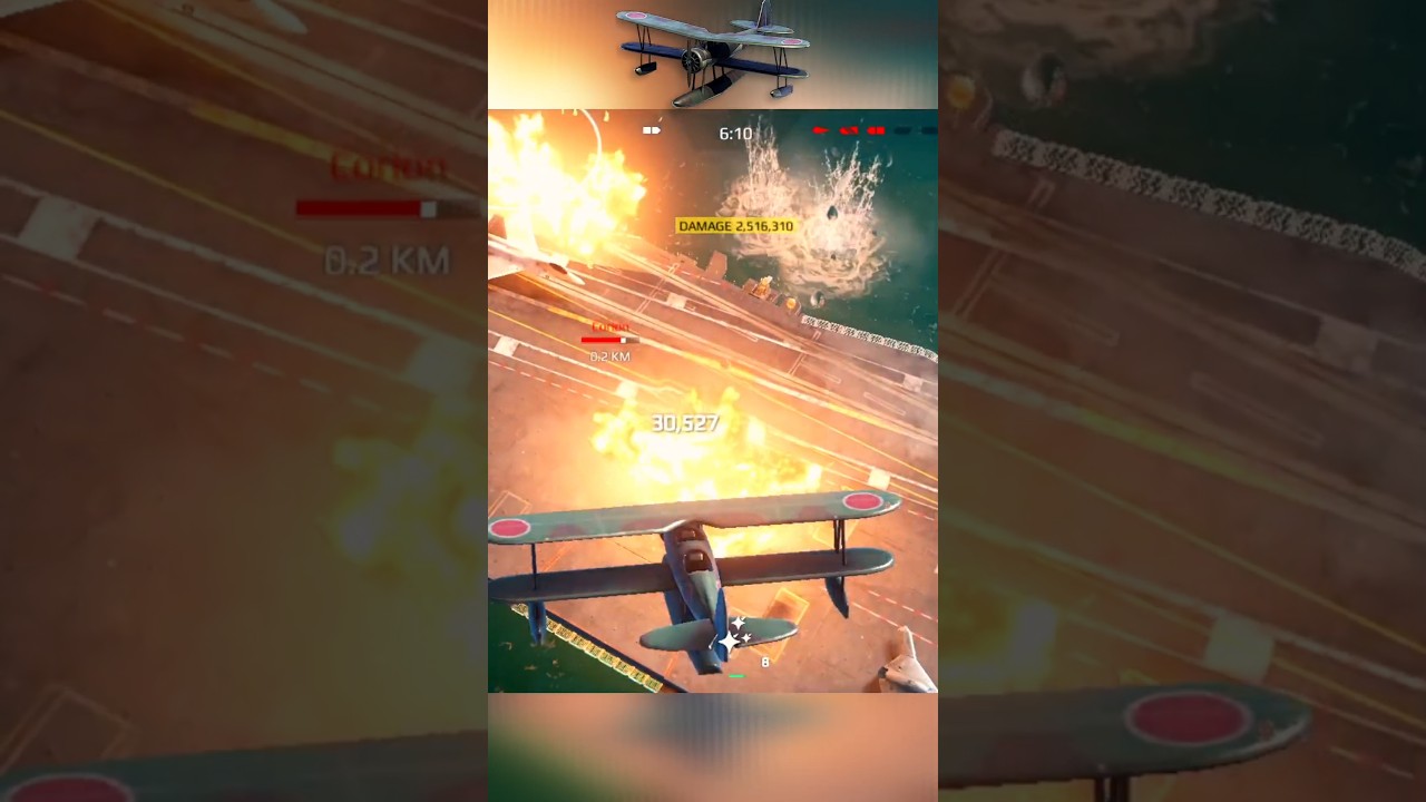 WW2  Plane in modern warships 