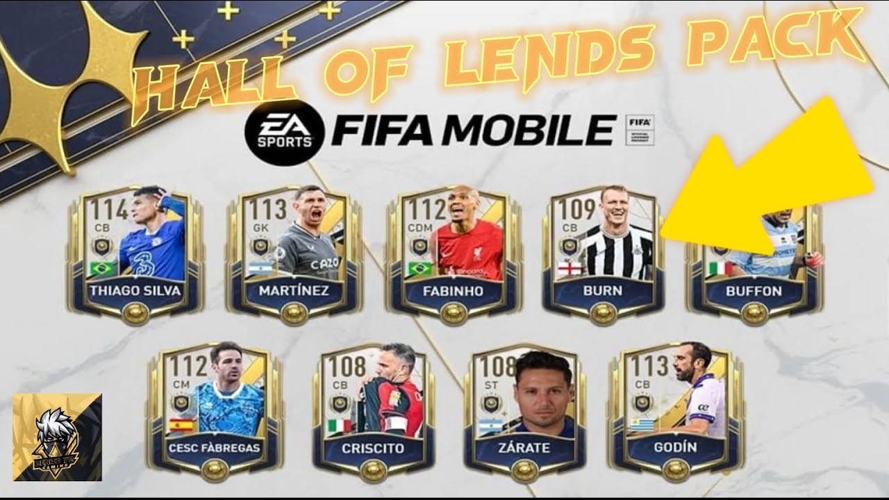 Opening FIFA MOBILE mixed packs / hall of legends - YouTube