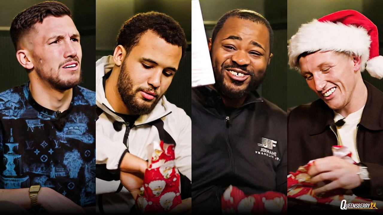 "Он мне ЭТО подарил?!" 🤯 Мозес Итаума и Джермейн Франклин обмениваются подарками | Тайный Санта о...