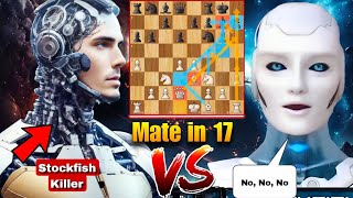 Stockfish Killer CHECKMATES STOCKFISH 16 In Just 17 Moves Of Middle Game Strategy | Chess | AI