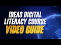 Baze university  ideas programme digital literacy course enrollment guide