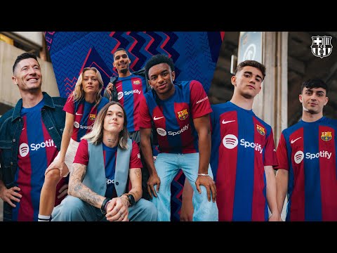 FC BARCELONA NEW HOME KIT 2023 2024 Making Of 