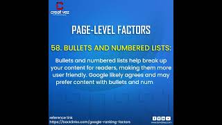 Google’s 200 Ranking Factors  By Brian Dean Part (55 to 59 ) Page Level Factors SEO 2023