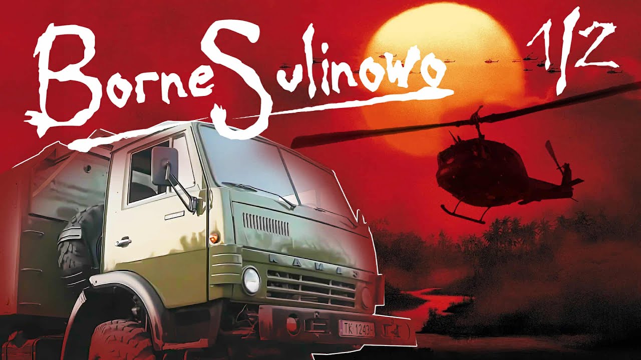 Borne Sulinowo 2025 Zlot Pojazdów Militarnych 1/2 Bell UH1 Huey, Kamaz 4310, BMD 2, STAR 244