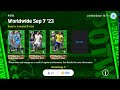 efootball worldwide sep 7'23 free player || efootball pes 2024