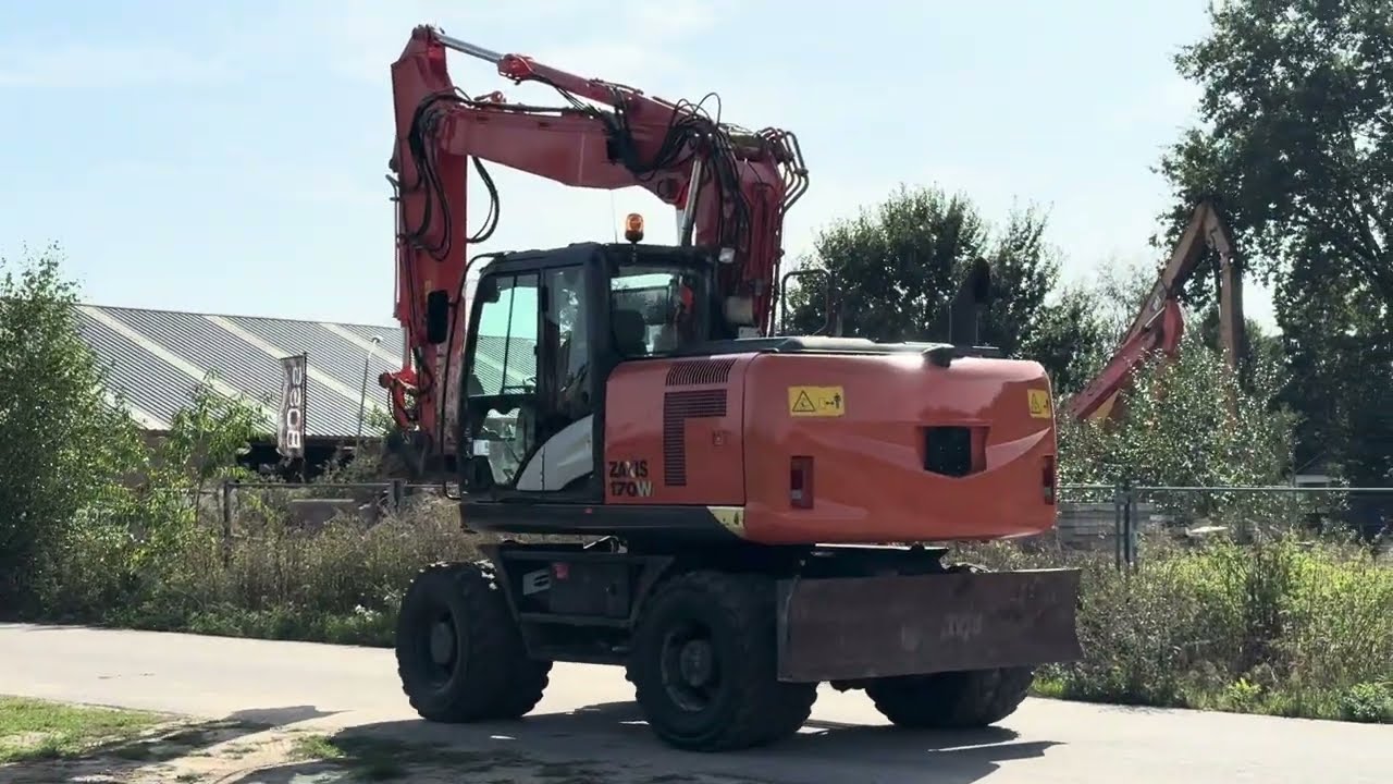 Hitachi ZX170W-5B Mobile Excavator - Year: 2017 (Refnr. BM7915