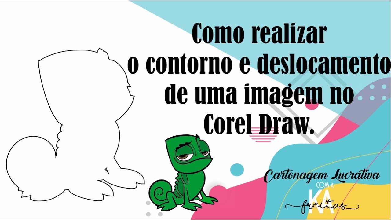 Contorno e Deslocamento de Imagem no Corel Draw