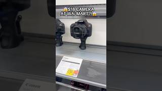 $18 CAMERA AT WALMART?!😱 #camera #cameragear #walmart #walmartfinds