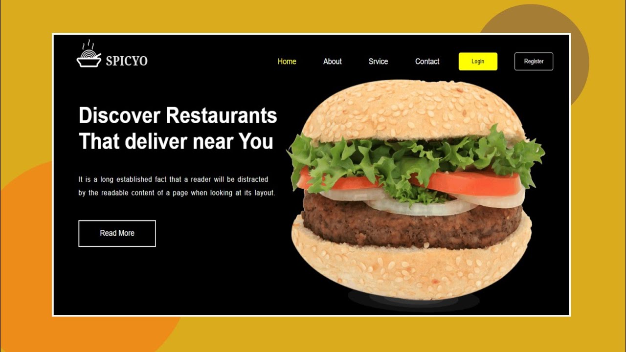 Creative Website Landing Page (Hindi) | Home Page Design | Satya Gyan A4