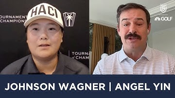Johnson Wagner & Angel Yin join 5 Clubs on Golf Channel