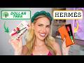 I Tested CHEAP vs EXPENSIVE Beauty Products (DOLLAR TREE vs HERMES)