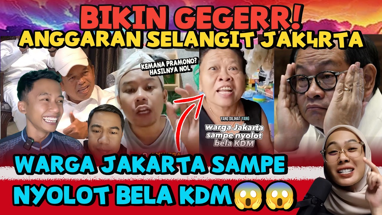 N3T1ZEN RAME2 SENTIL ANGGARAN JAKARTA PALING GEDE-WARGA JAKARTA SAMPE NYOLOT BELA KDM
