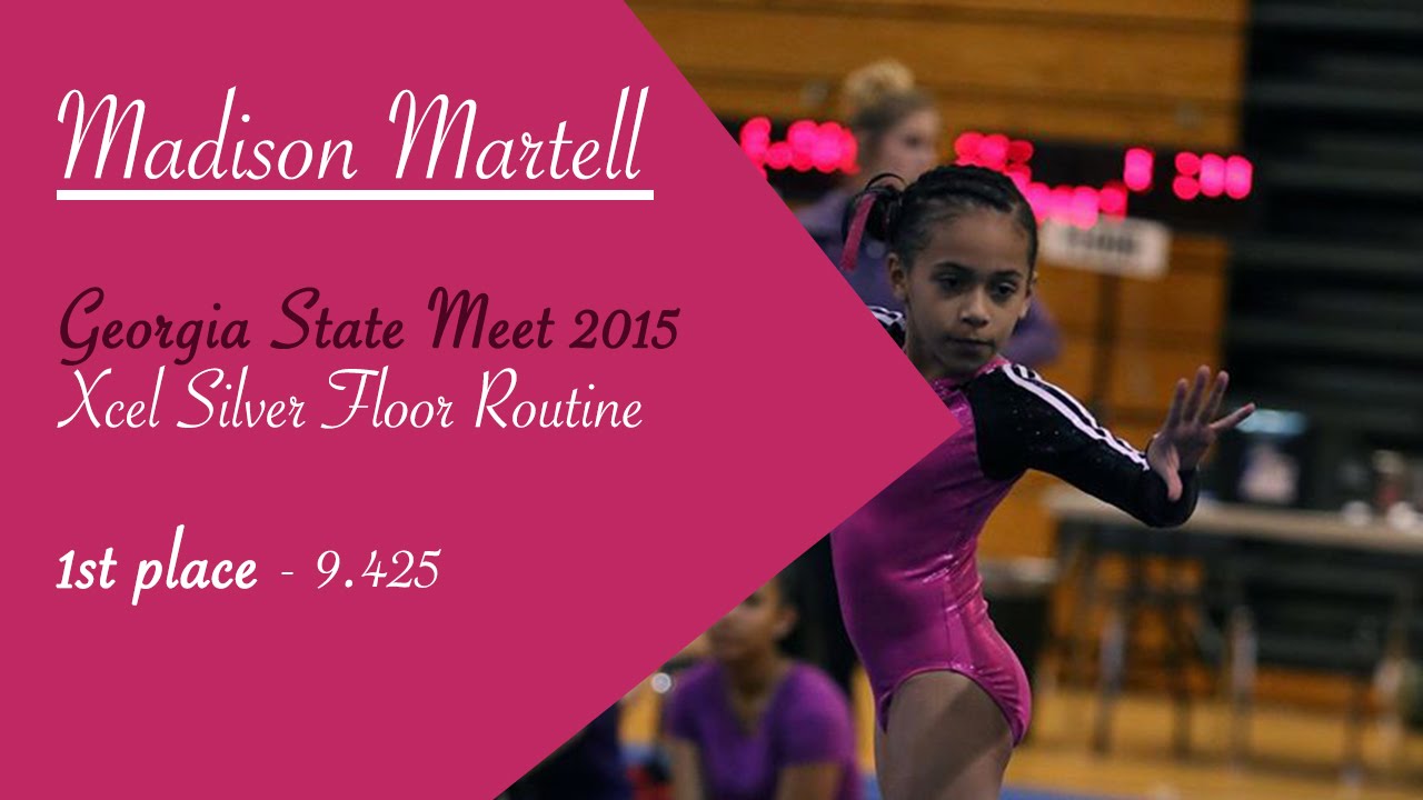 Xcel Silver Floor Routine 9.425 (1st) State Champion USA