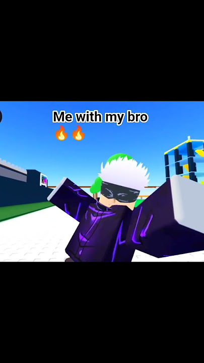 me with my bro #shorts #trending #confessyourlove #roblox