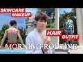 27 Tips MORNING ROUTINE 2020 | Skincare Hairstyle Make up Outfit idea |男仕日常護理 | ISSAC YIU