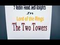 7 Robin Hood Jedi knights in LotR: The Two Towers title