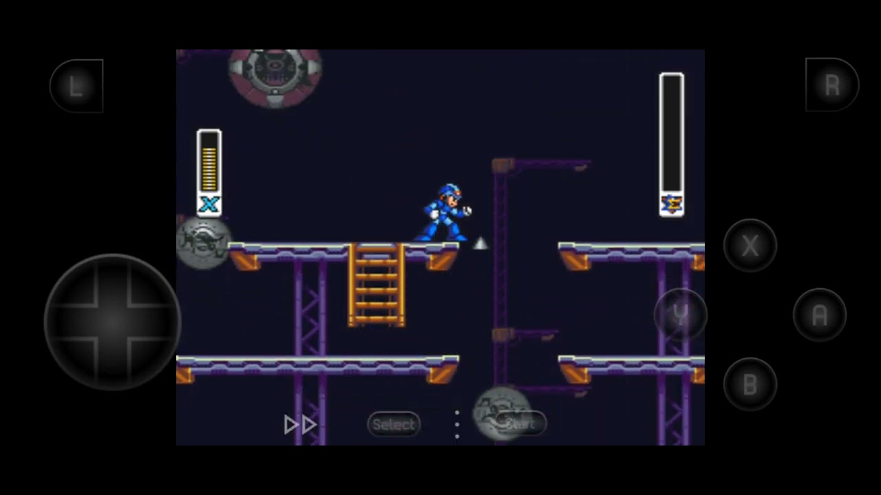 Megaman X2 - Gigantic Mechaniloid CF-0 Boss Fight