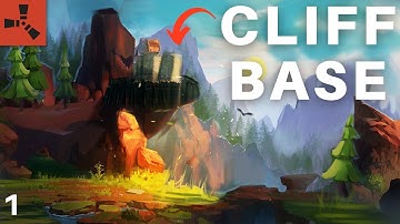 I lived in a hidden SOLO CLIFF BASE in Rust (Part 1/2)