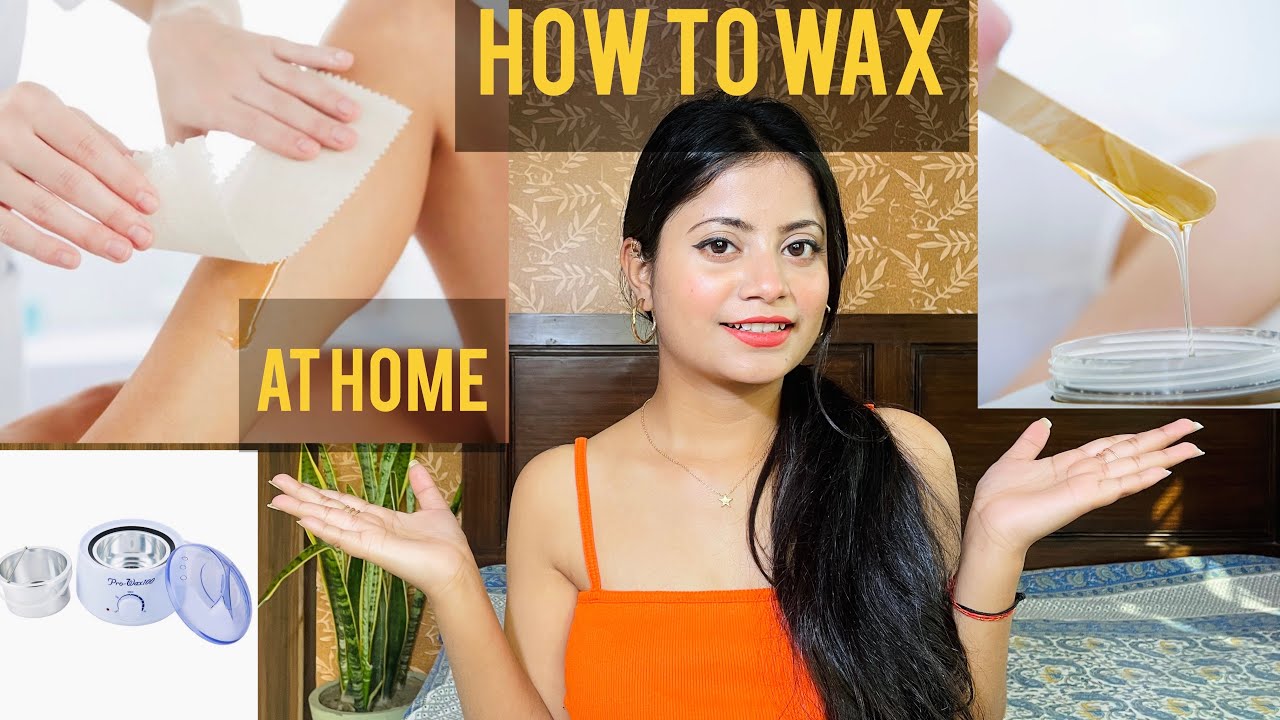 How to wax at home Body hair kaise remove kare ShweetaStyle YouTube