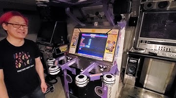 DDR 573 in a DanceManiaX cabinet