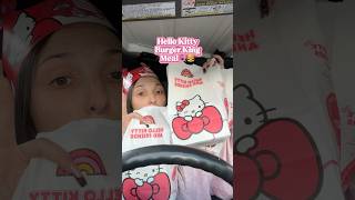 Hello kitty meal😳 #hellokitty #hellokittyfinds #burgerking #kidsmeal #hellokittyaddict #blindbox Update