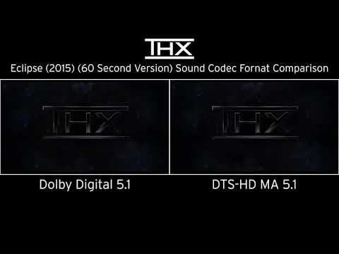 THX Eclipse (2015) (60 Second Version) Sound Codec Format Comparison