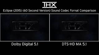 THX Eclipse (2015) (60 Second Version) Sound Codec Format Comparison