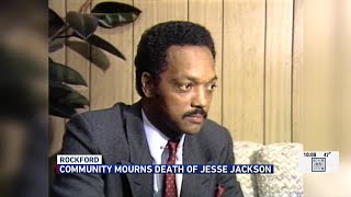 Rockford community reacts to death of Rev. Jesse Jackson