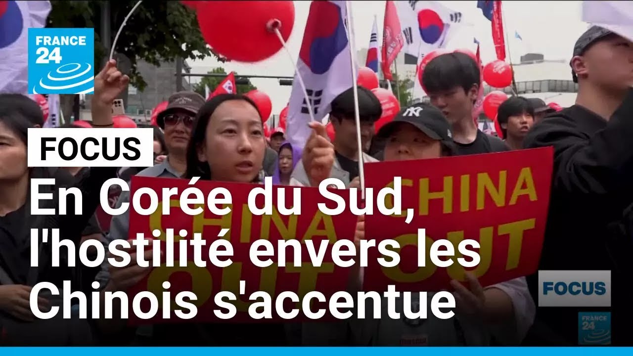 En Corée du Sud, l'hostilité envers les Chinois s'accentue • FRANCE 24