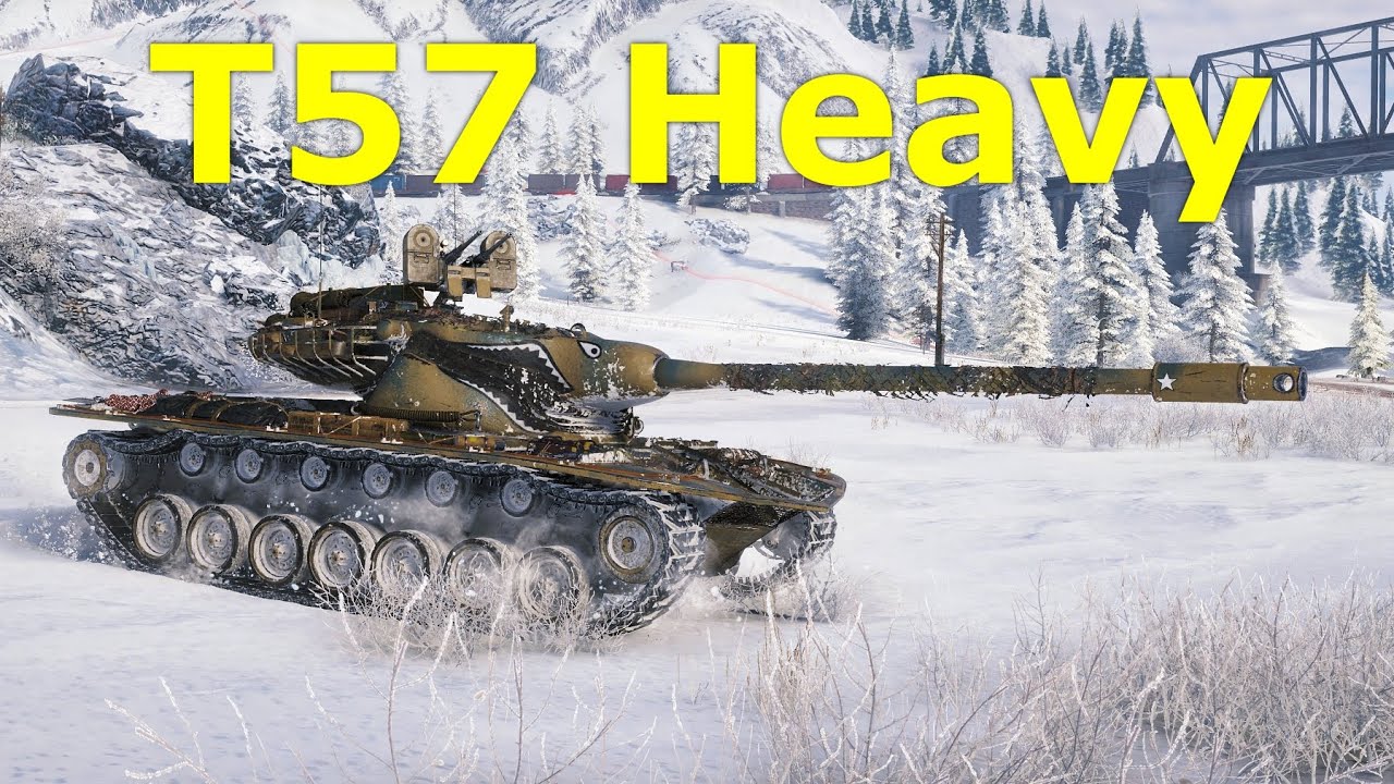 World of Tanks T57 Heavy Tank - 6 Kills 10,3K Damage - YouTube