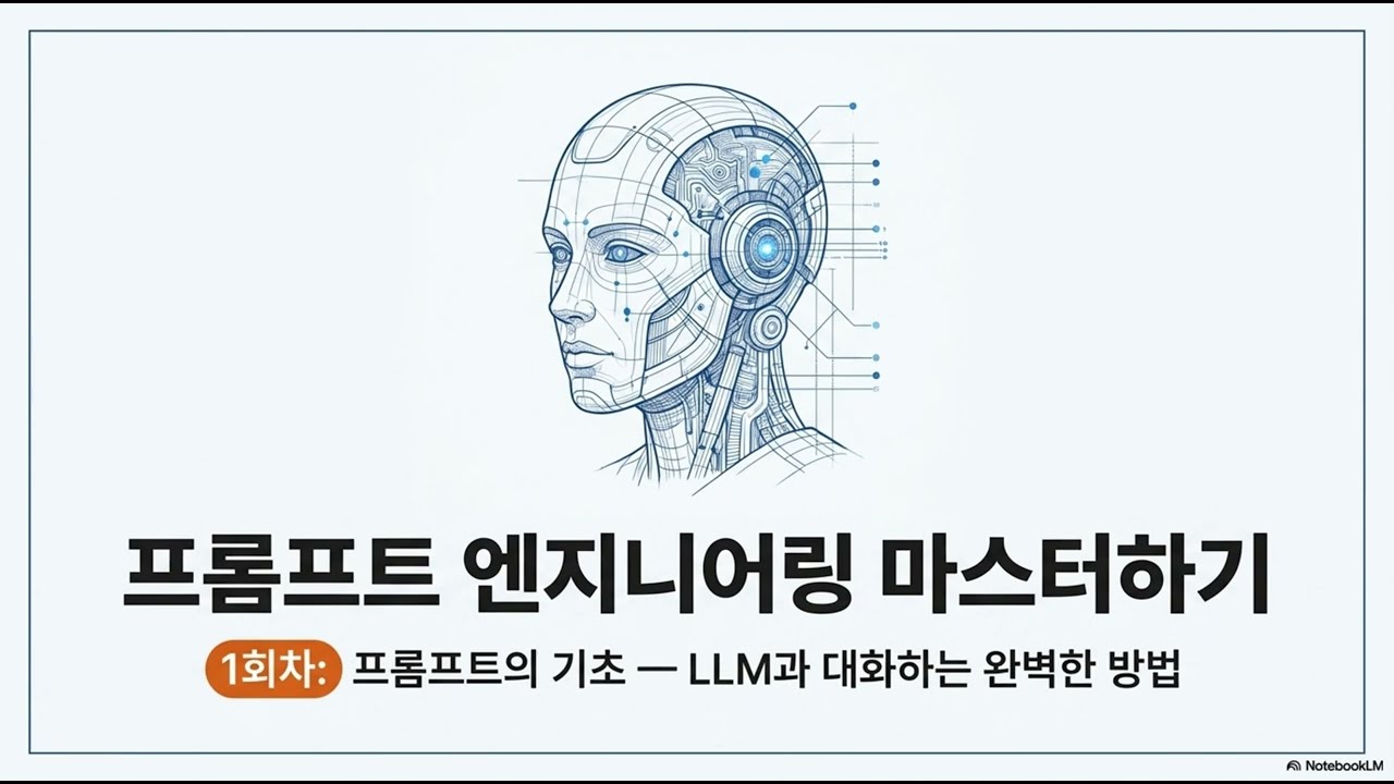 프롬프팅 ep.1 | LLM이 제대로 일하게 만드는 법
