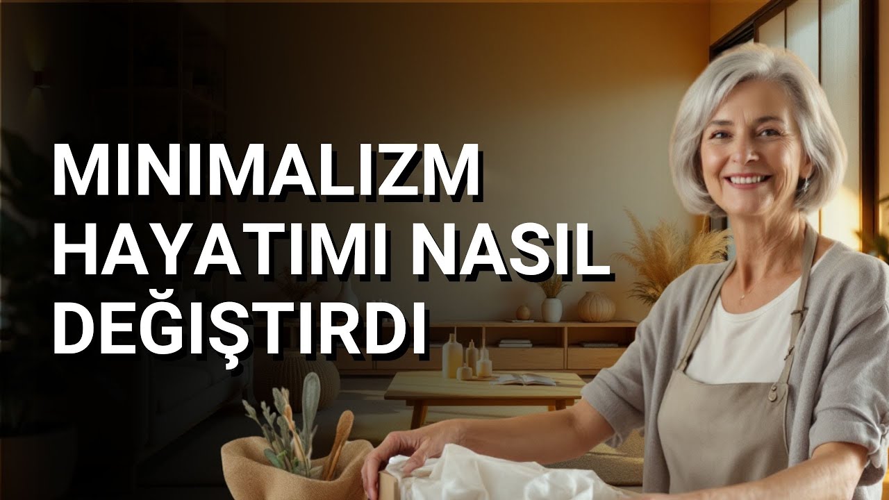 Minimalizm 60+ yaşımda evimi ve kalbimi nasıl değiştirdi