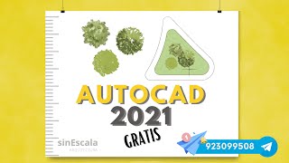 COMO HACER ESTA VEGETACION | AUTOCAD FACIL Y RAPIDO 🌳