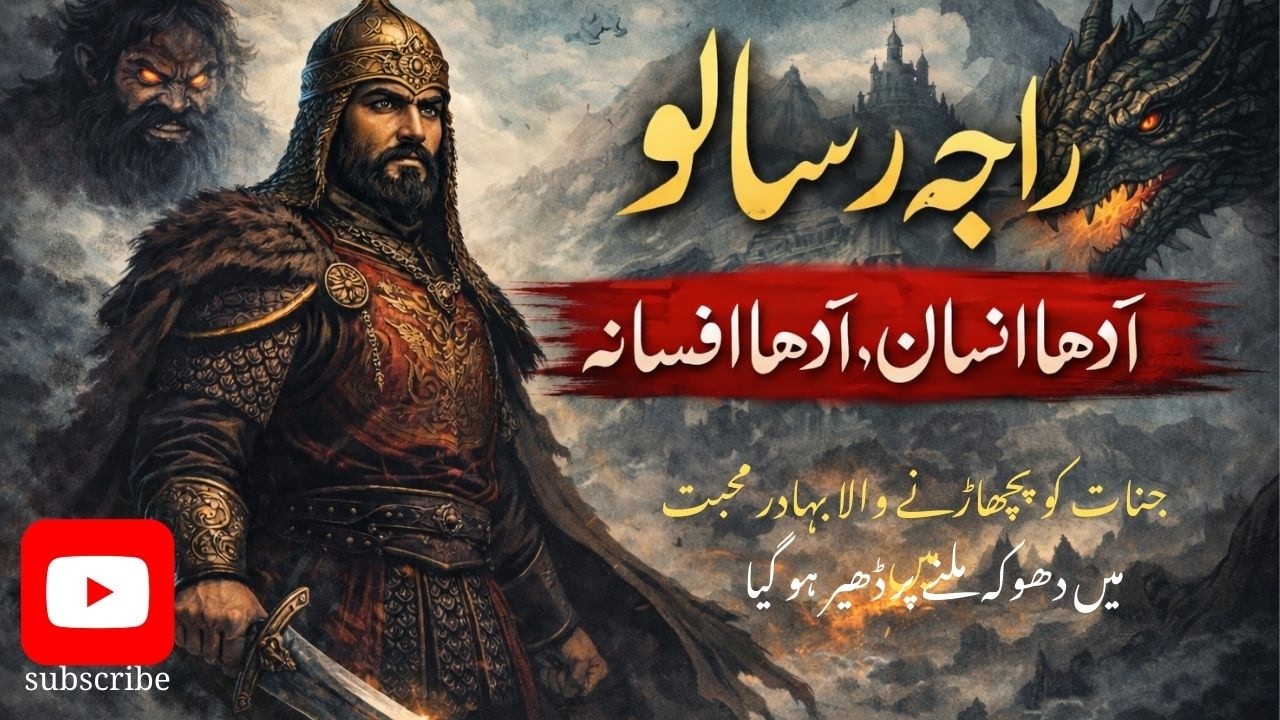 Raja Rasalu, half man half fiction|| راجہ رسالو کی کہانی||جنوں کو ہرانے والا محنت میں ہار گیا||
