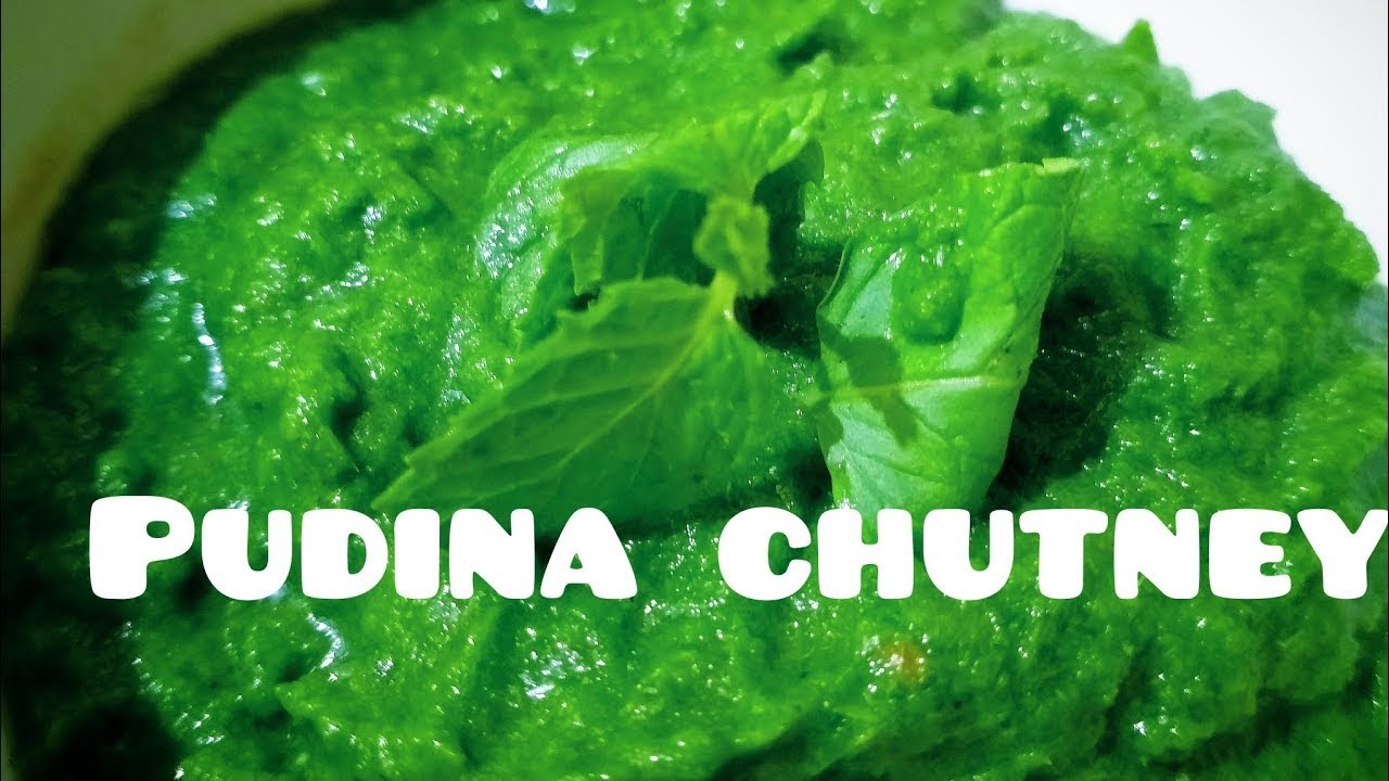 Pudina Ki Chatni पुदीने की चटनी Mint leaves Chutney Pudina