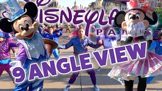 Dream And Shine Brighter - A Sunny And Complete Multi Angle View - Disneyland Paris 2022
