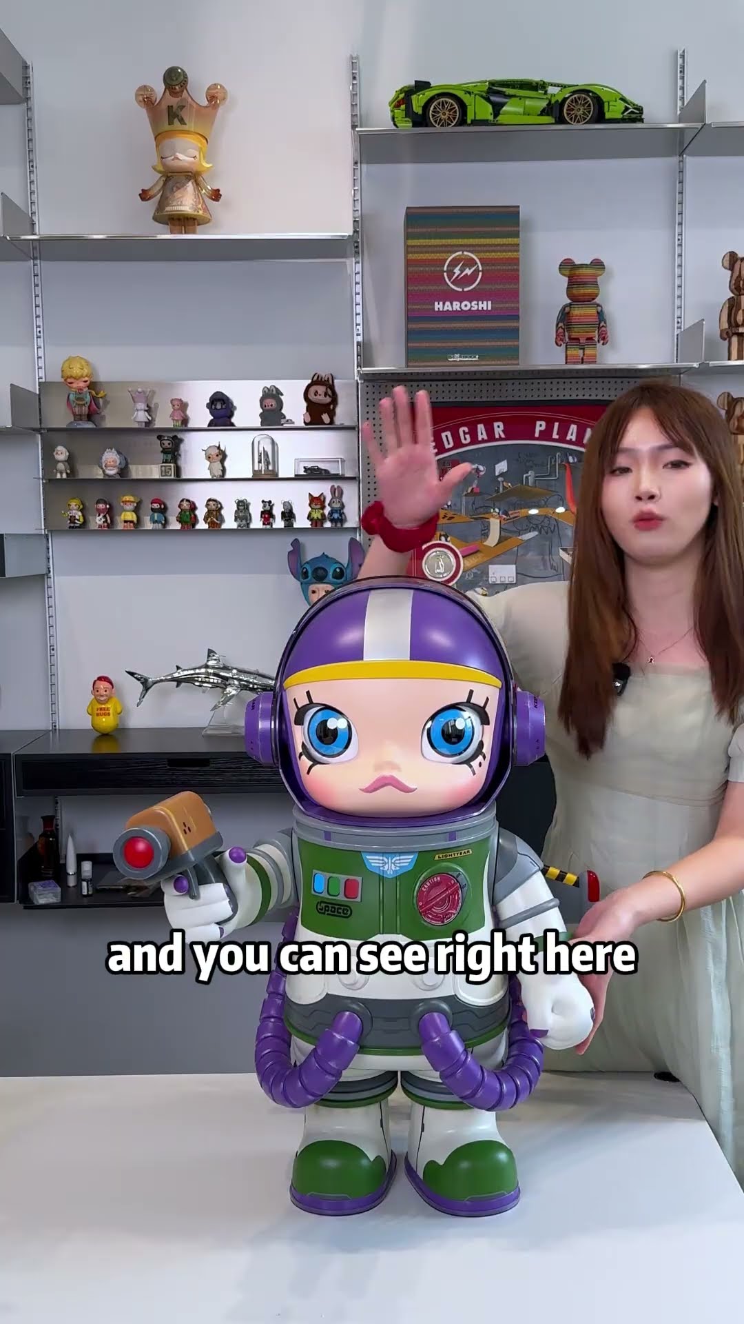 Unboxing MEGA SPACE MOLLY 1000% Buzz Lightyear #popboxss - YouTube