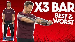 X3 BAR WORKOUT SYSTEM | Does the X3 Bar Actually Work? (best and worst exercises)